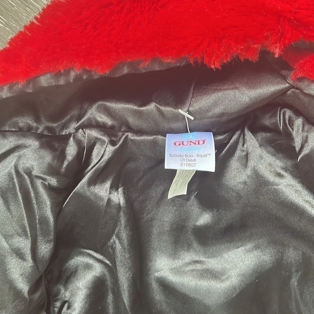 GUND baby Costume Halloween warm jacket coat 3-12 month  Removable Bat in Pocket